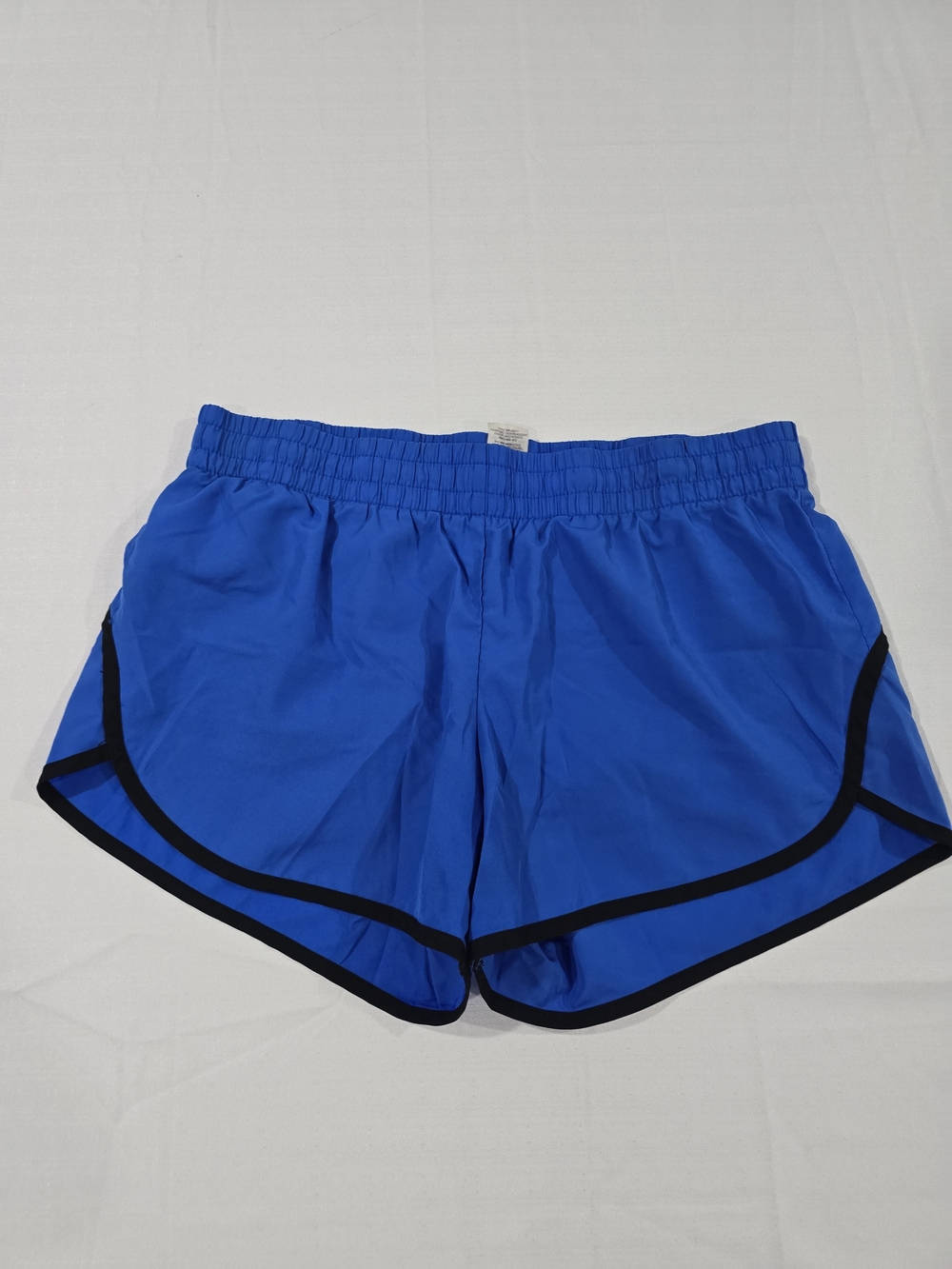 Atletic Works Women’s Cobalt Blue Running Shorts | Black Trim Panty Large(12-14)